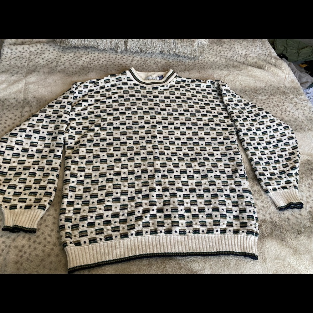 Mens vintage pullover sweater XL